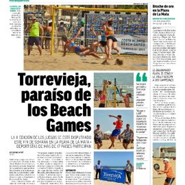 ■  Amplia repercusión mediática de la II Edición de los Costa Blanca Beach Games Ciudad deTorrevieja