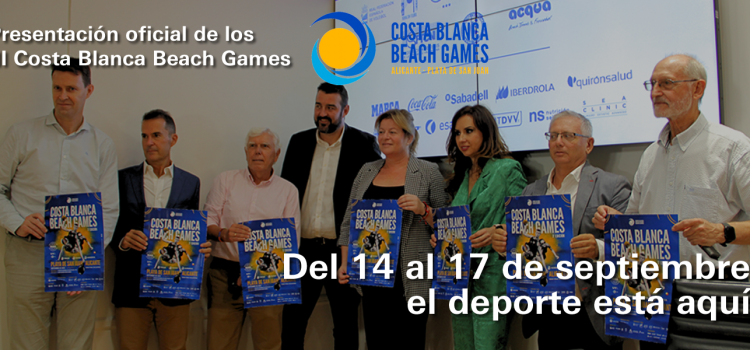 ■ Presentación oficial de los III Costa Blanca Beach Games 2023